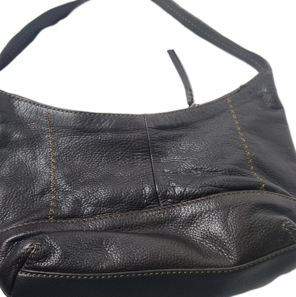 The Salk Mini Bag Leather Brown